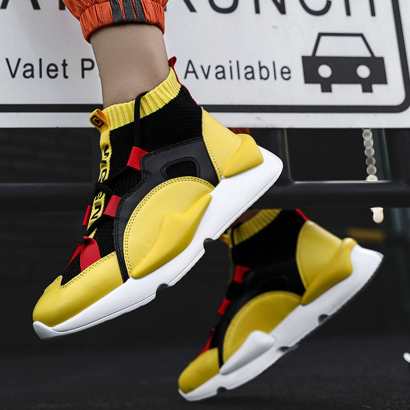Champion sock 2024 shoes mens yellow